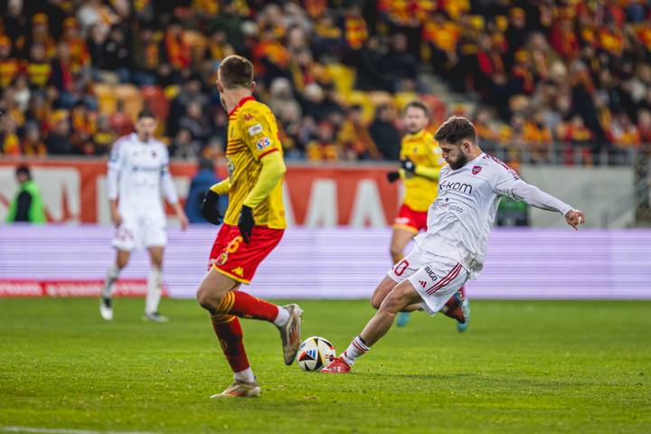 Football. PKO BP Ekstraklasa. Jagiellonia Bialystok - Rakow Czestochowa. 10.11.2024