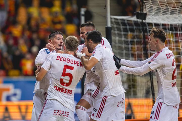 Football. PKO BP Ekstraklasa. Jagiellonia Bialystok - Rakow Czestochowa. 10.11.2024