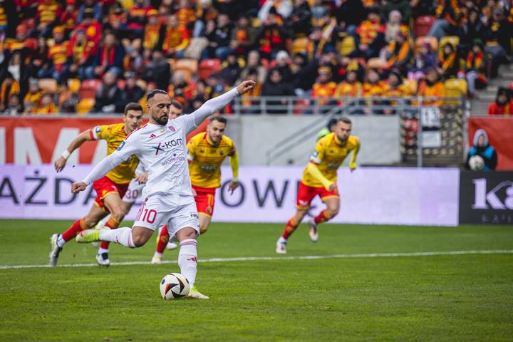 Football. PKO BP Ekstraklasa. Jagiellonia Bialystok - Rakow Czestochowa. 10.11.2024