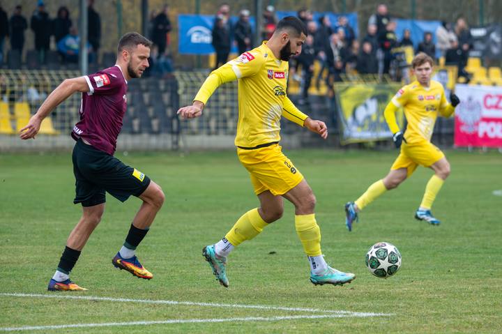Football. Betclic III Liga. Czarni Polaniec - Korona II Kielce. 08.11.2025