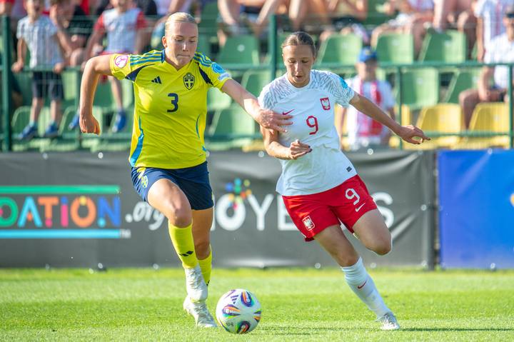 Football. Women's U19 European Championship. Sweden - Poland. 21.06.2025