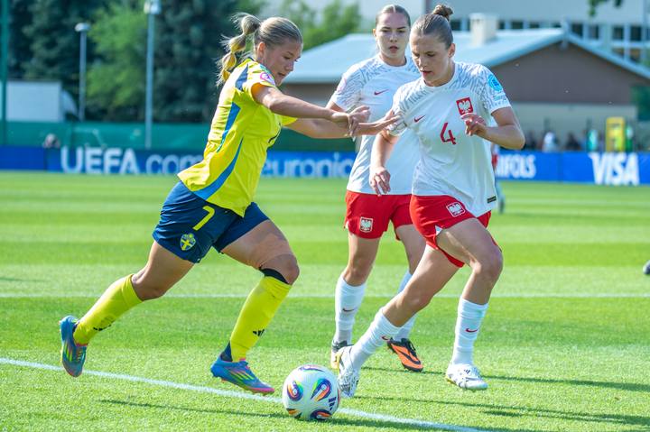 Football. Women's U19 European Championship. Sweden - Poland. 21.06.2025