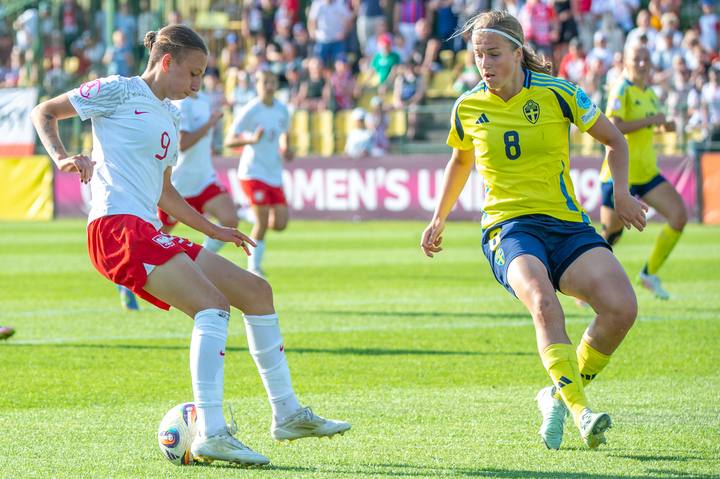 Football. Women's U19 European Championship. Sweden - Poland. 21.06.2025