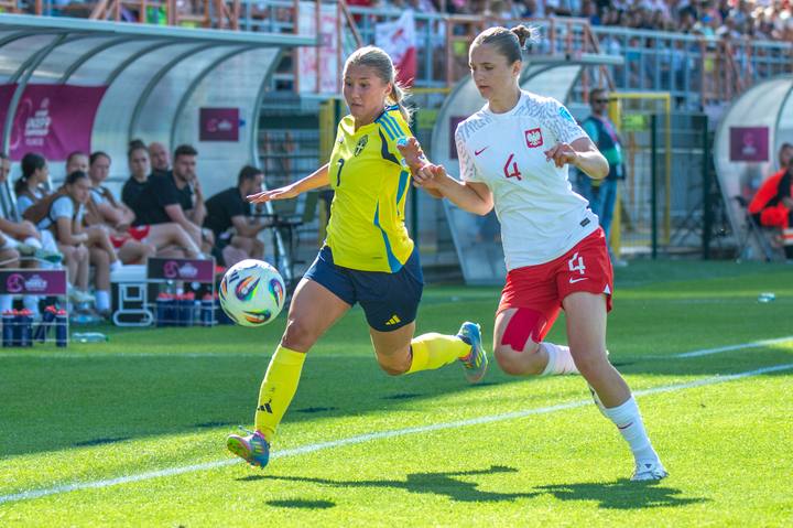 Football. Women's U19 European Championship. Sweden - Poland. 21.06.2025