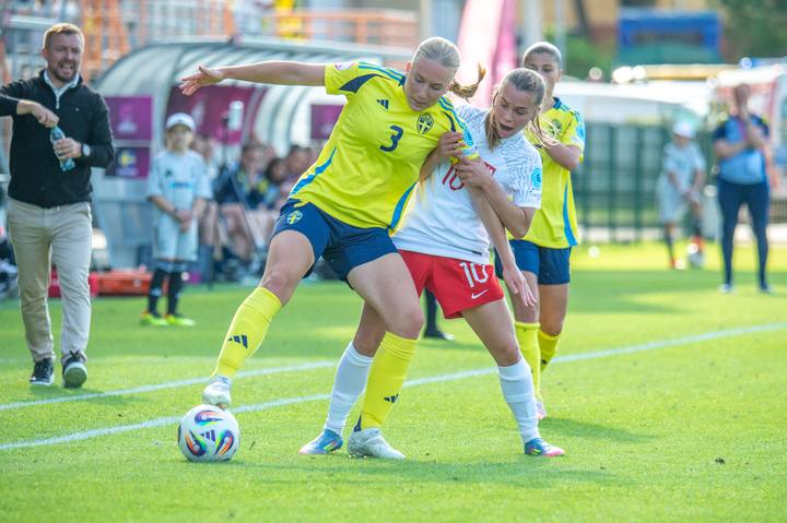 Football. Women's U19 European Championship. Sweden - Poland. 21.06.2025