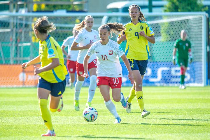 Football. Women's U19 European Championship. Sweden - Poland. 21.06.2025