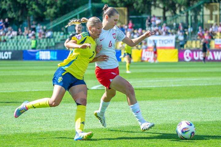 Football. Women's U19 European Championship. Sweden - Poland. 21.06.2025