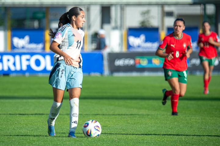Football. UEFA Women's U19 Championship. Portugal - Spain. 15.06.2025