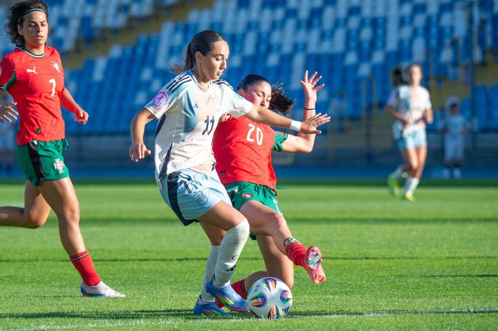 Football. UEFA Women's U19 Championship. Portugal - Spain. 15.06.2025