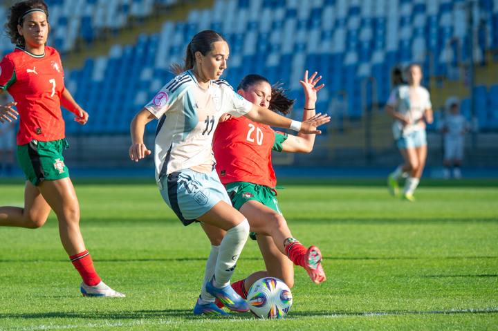 Football. UEFA Women's U19 Championship. Portugal - Spain. 15.06.2025