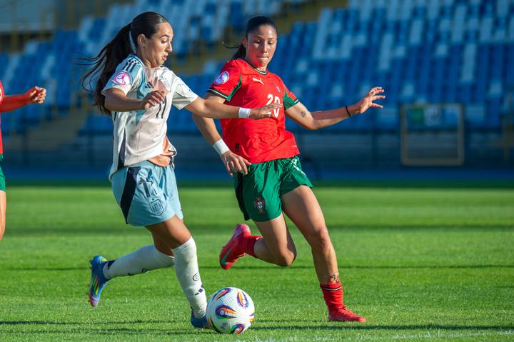 Football. UEFA Women's U19 Championship. Portugal - Spain. 15.06.2025