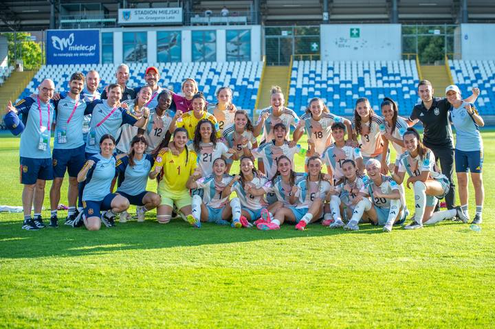 Football. UEFA Women's U19 Championship. Portugal - Spain. 15.06.2025