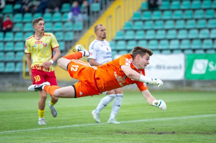 Football. Betclic I Liga. Stal Stalowa Wola - Znicz Pruszkow. 09.05.2025