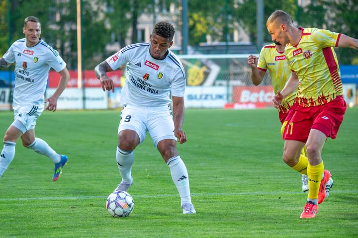 Football. Betclic I Liga. Stal Stalowa Wola - Znicz Pruszkow. 09.05.2025