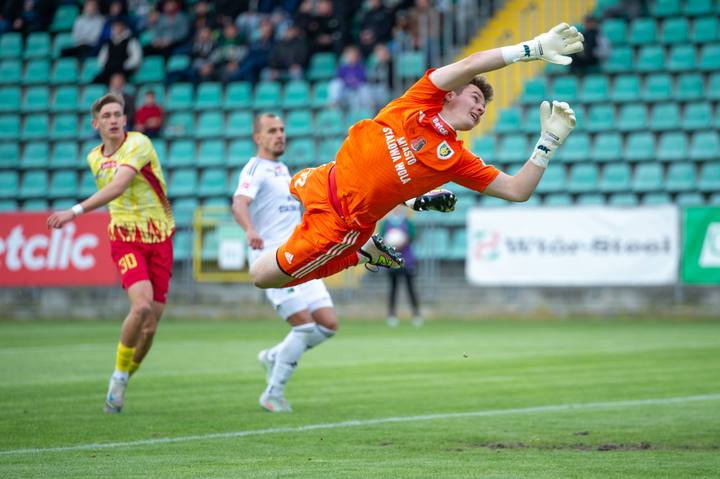 Football. Betclic I Liga. Stal Stalowa Wola - Znicz Pruszkow. 09.05.2025