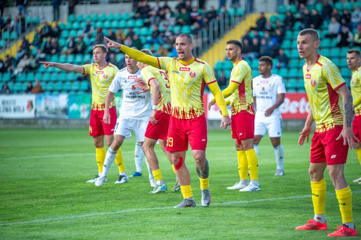 Football. Betclic I Liga. Stal Stalowa Wola - Znicz Pruszkow. 09.05.2025