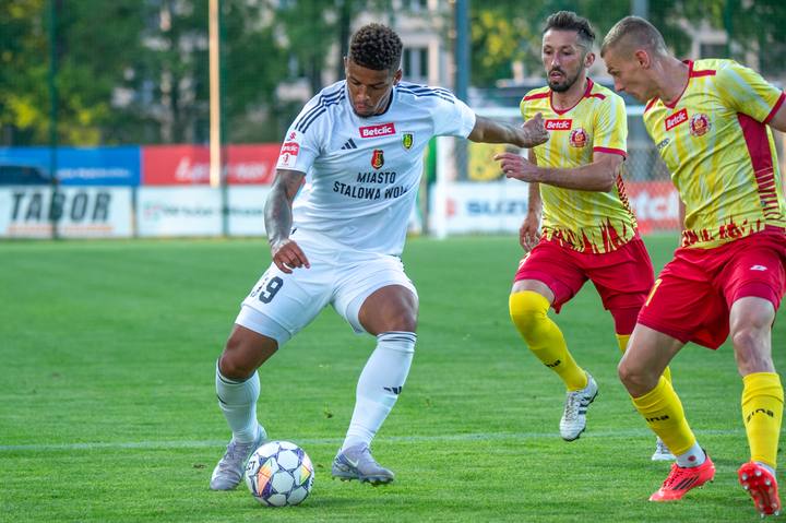 Football. Betclic I Liga. Stal Stalowa Wola - Znicz Pruszkow. 09.05.2025