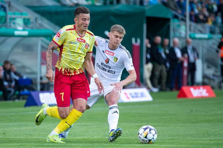 Football. Betclic I Liga. Stal Stalowa Wola - Znicz Pruszkow. 09.05.2025