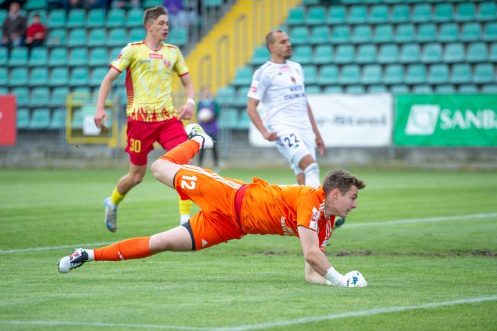 Football. Betclic I Liga. Stal Stalowa Wola - Znicz Pruszkow. 09.05.2025
