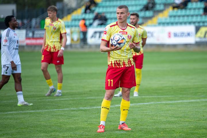 Football. Betclic I Liga. Stal Stalowa Wola - Znicz Pruszkow. 09.05.2025