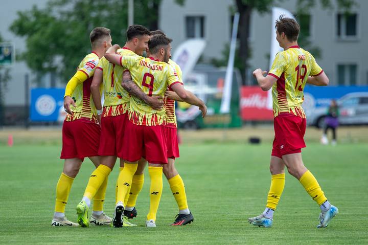 Football. Betclic I Liga. Stal Stalowa Wola - Znicz Pruszkow. 09.05.2025
