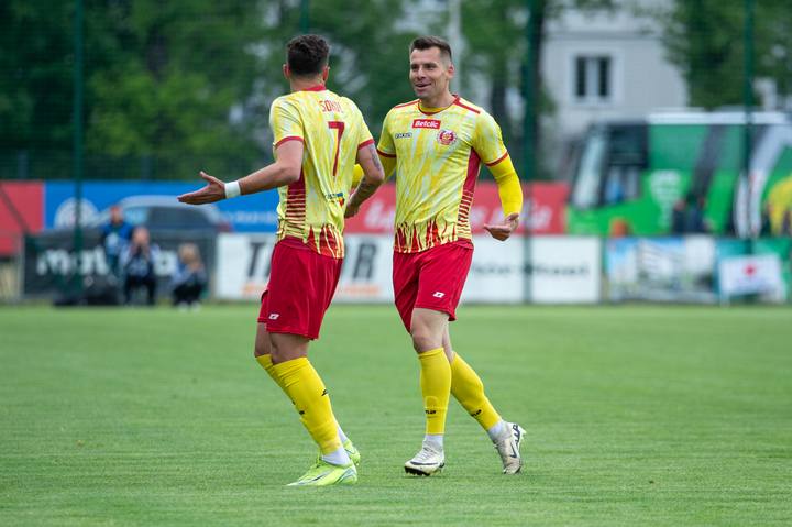 Football. Betclic I Liga. Stal Stalowa Wola - Znicz Pruszkow. 09.05.2025