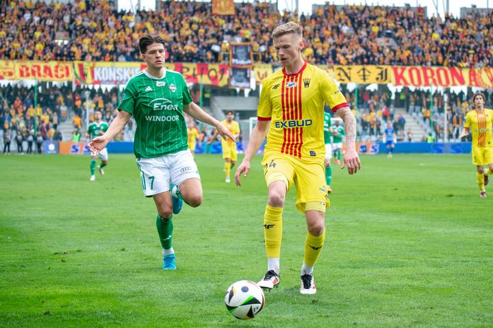 Football. PKO BP Ekstraklasa. Korona Kielce - Radomiak Radom. 30.03.2025