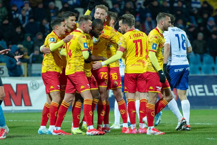 Football. PKO BP Ekstraklasa. Stal Mielec - Jagiellonia Bialystok. 07.02.2025