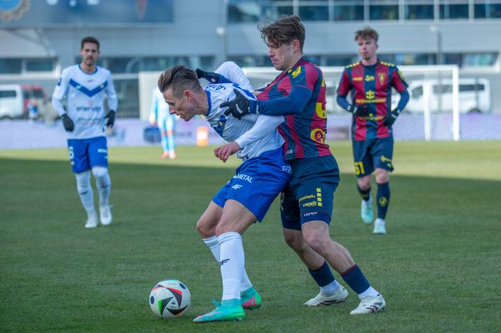 Football. PKO BP Ekstraklasa. Stal Mielec - Pogon Szczecin. 16.02.2025