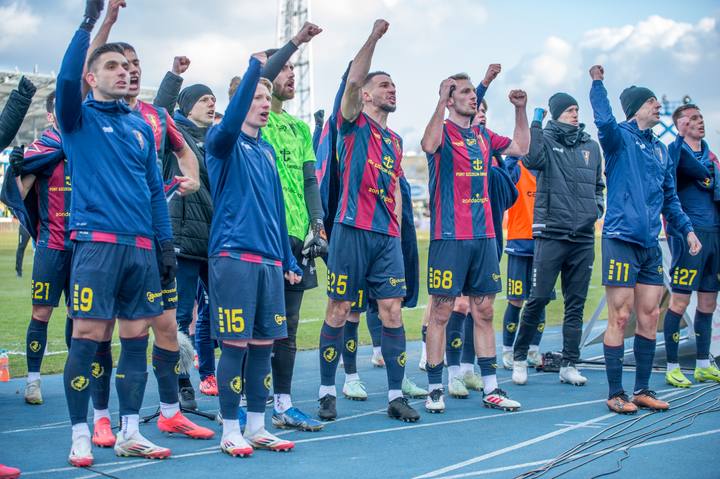 Football. PKO BP Ekstraklasa. Stal Mielec - Pogon Szczecin. 16.02.2025