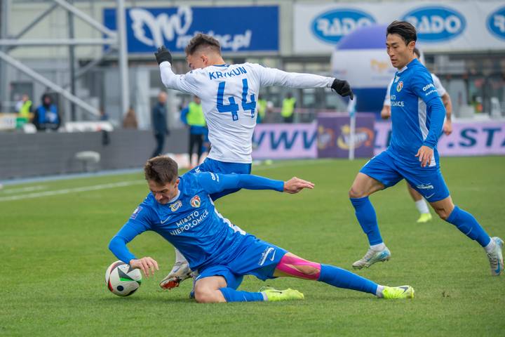 Football. PKO BP Ekstraklasa. Stal Mielec - Puszcza Niepolomice. 10.11.2024