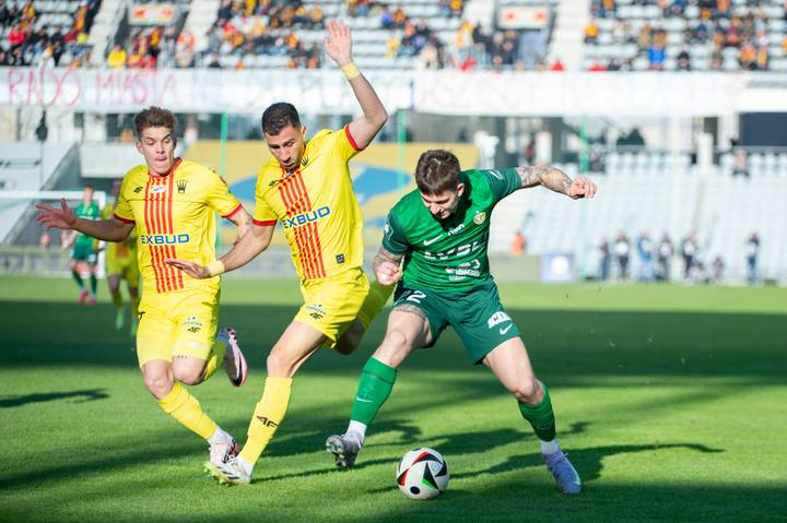 Football. PKO BP Ekstraklasa. Korona Kielce - Slask Wroclaw. 22.02.2025