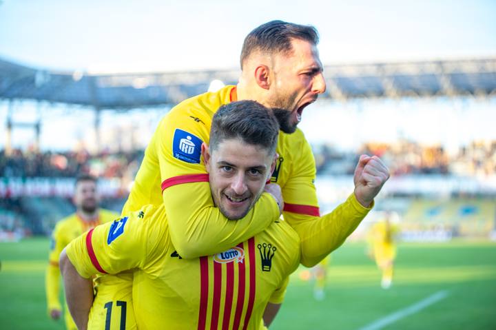 Football. PKO BP Ekstraklasa. Korona Kielce - Slask Wroclaw. 22.02.2025