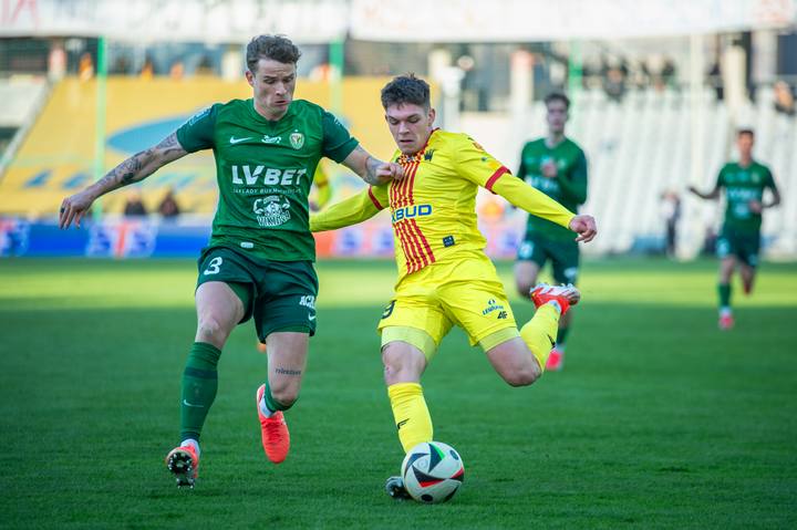 Football. PKO BP Ekstraklasa. Korona Kielce - Slask Wroclaw. 22.02.2025