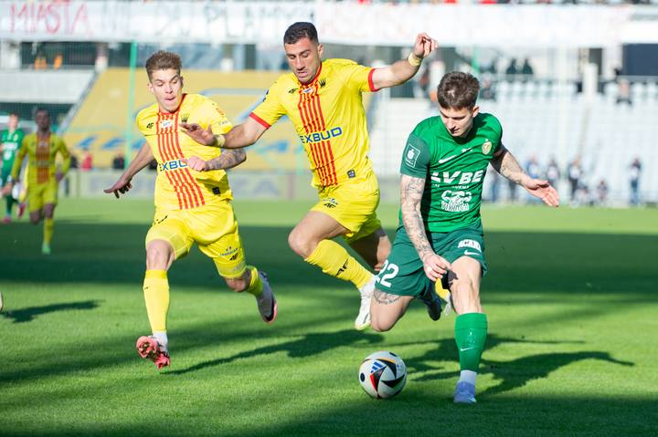 Football. PKO BP Ekstraklasa. Korona Kielce - Slask Wroclaw. 22.02.2025