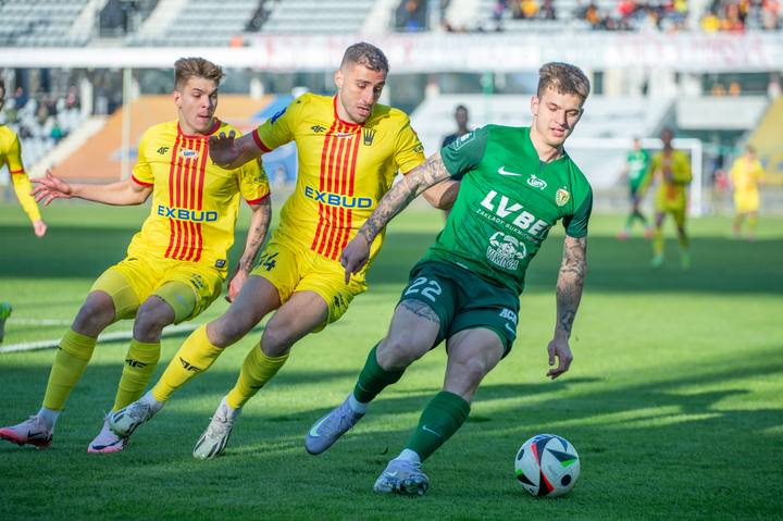 Football. PKO BP Ekstraklasa. Korona Kielce - Slask Wroclaw. 22.02.2025