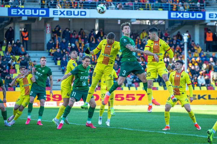 Football. PKO BP Ekstraklasa. Korona Kielce - Slask Wroclaw. 22.02.2025