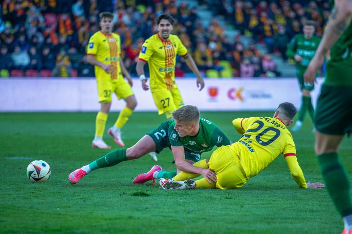 Football. PKO BP Ekstraklasa. Korona Kielce - Slask Wroclaw. 22.02.2025