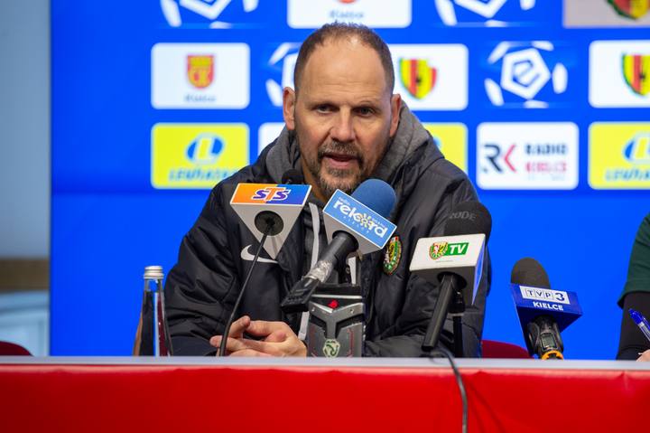 Football. PKO BP Ekstraklasa. Korona Kielce - Slask Wroclaw. 22.02.2025