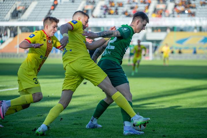 Football. PKO BP Ekstraklasa. Korona Kielce - Slask Wroclaw. 22.02.2025