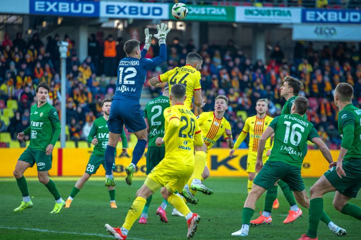Football. PKO BP Ekstraklasa. Korona Kielce - Slask Wroclaw. 22.02.2025