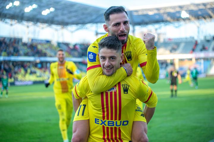 Football. PKO BP Ekstraklasa. Korona Kielce - Slask Wroclaw. 22.02.2025