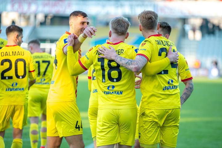 Football. PKO BP Ekstraklasa. Korona Kielce - Slask Wroclaw. 22.02.2025