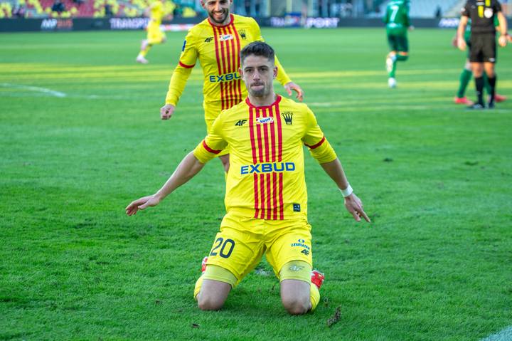 Football. PKO BP Ekstraklasa. Korona Kielce - Slask Wroclaw. 22.02.2025