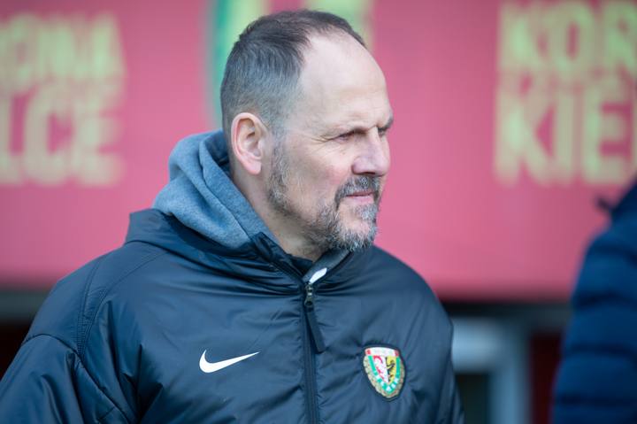 Football. PKO BP Ekstraklasa. Korona Kielce - Slask Wroclaw. 22.02.2025