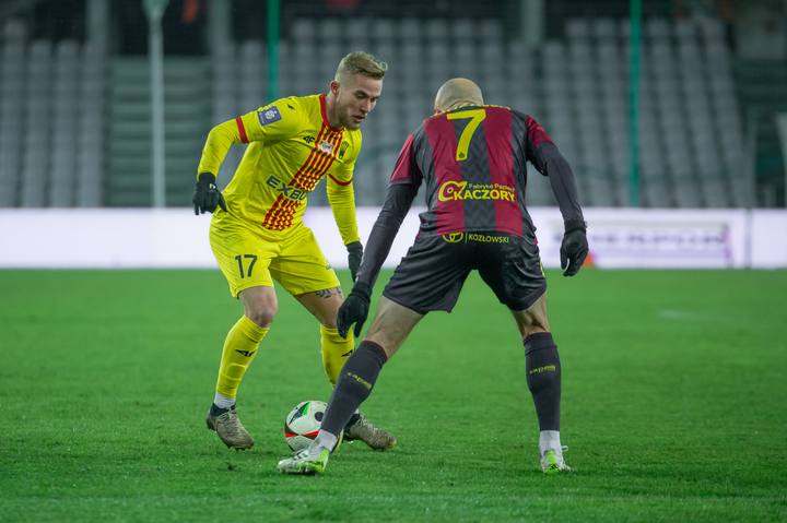 Football. PKO BP Ekstraklasa. Korona Kielce - Pogon Szczecin. 09.12.2024