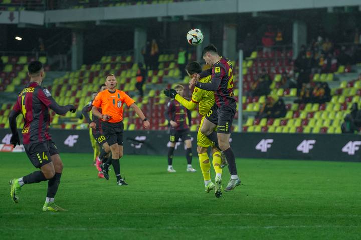 Football. PKO BP Ekstraklasa. Korona Kielce - Pogon Szczecin. 09.12.2024