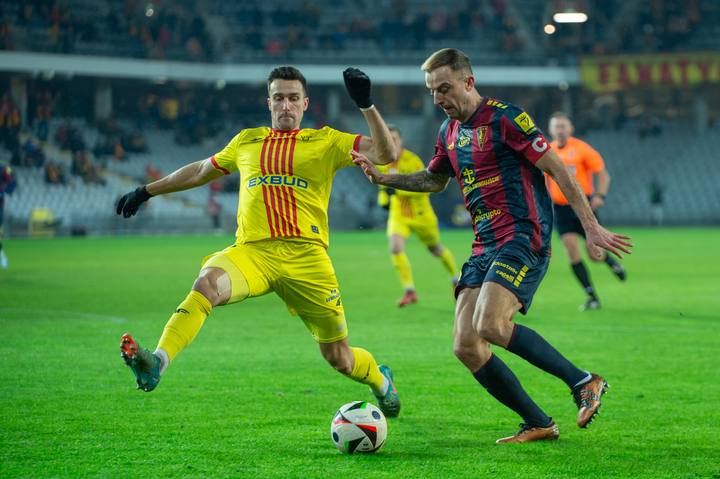 Football. PKO BP Ekstraklasa. Korona Kielce - Pogon Szczecin. 09.12.2024