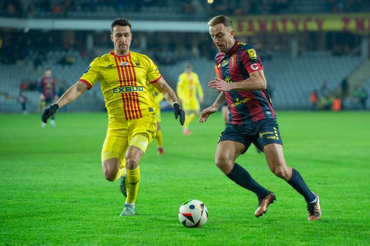 Football. PKO BP Ekstraklasa. Korona Kielce - Pogon Szczecin. 09.12.2024