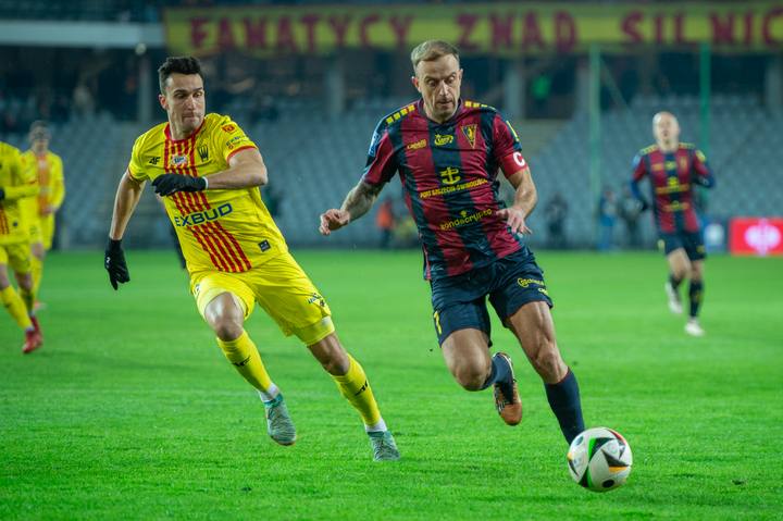 Football. PKO BP Ekstraklasa. Korona Kielce - Pogon Szczecin. 09.12.2024